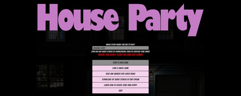 house party 攻略