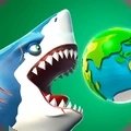 饥饿鲨世界宇宙艾伦无限珍珠版logo图片