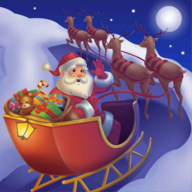 圣诞老人雪橇跑者（Santa Sled Runner）logo图片