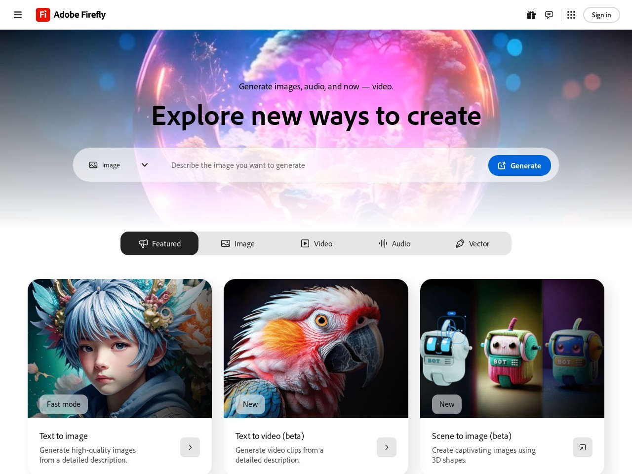Adobe Firefly