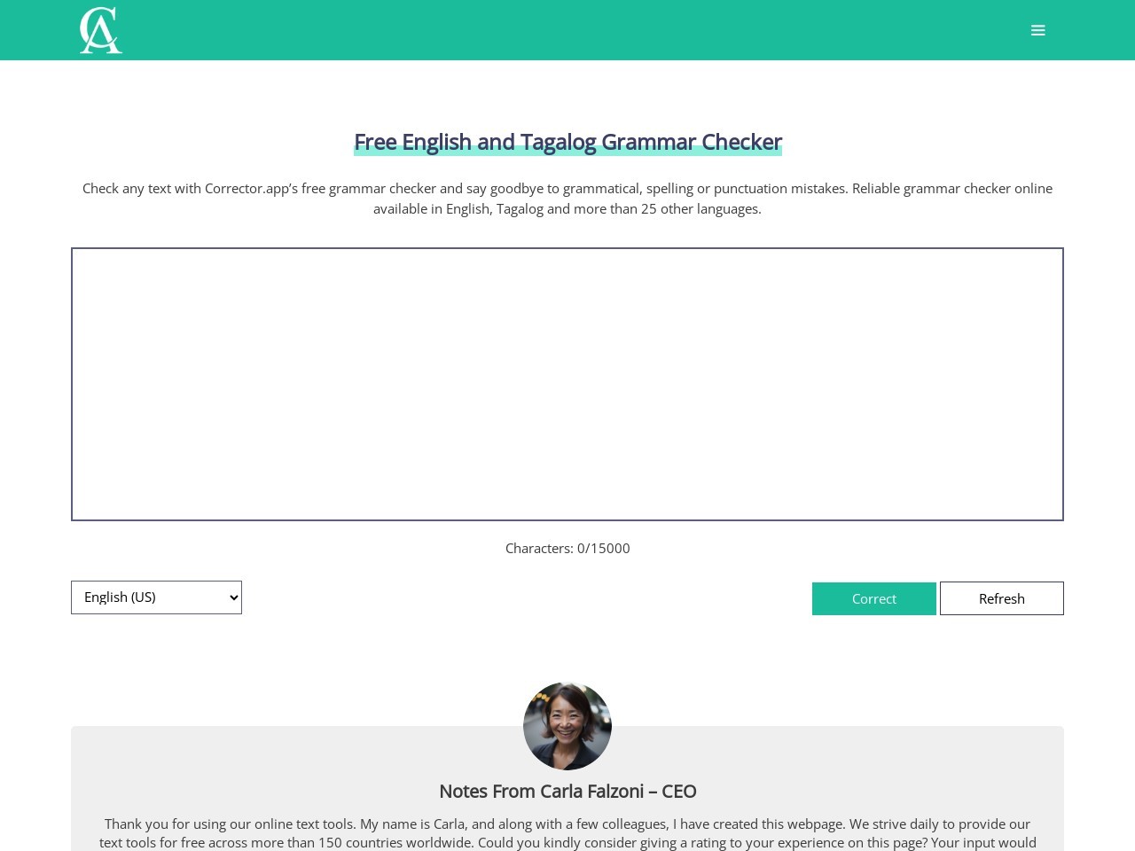 Corrector