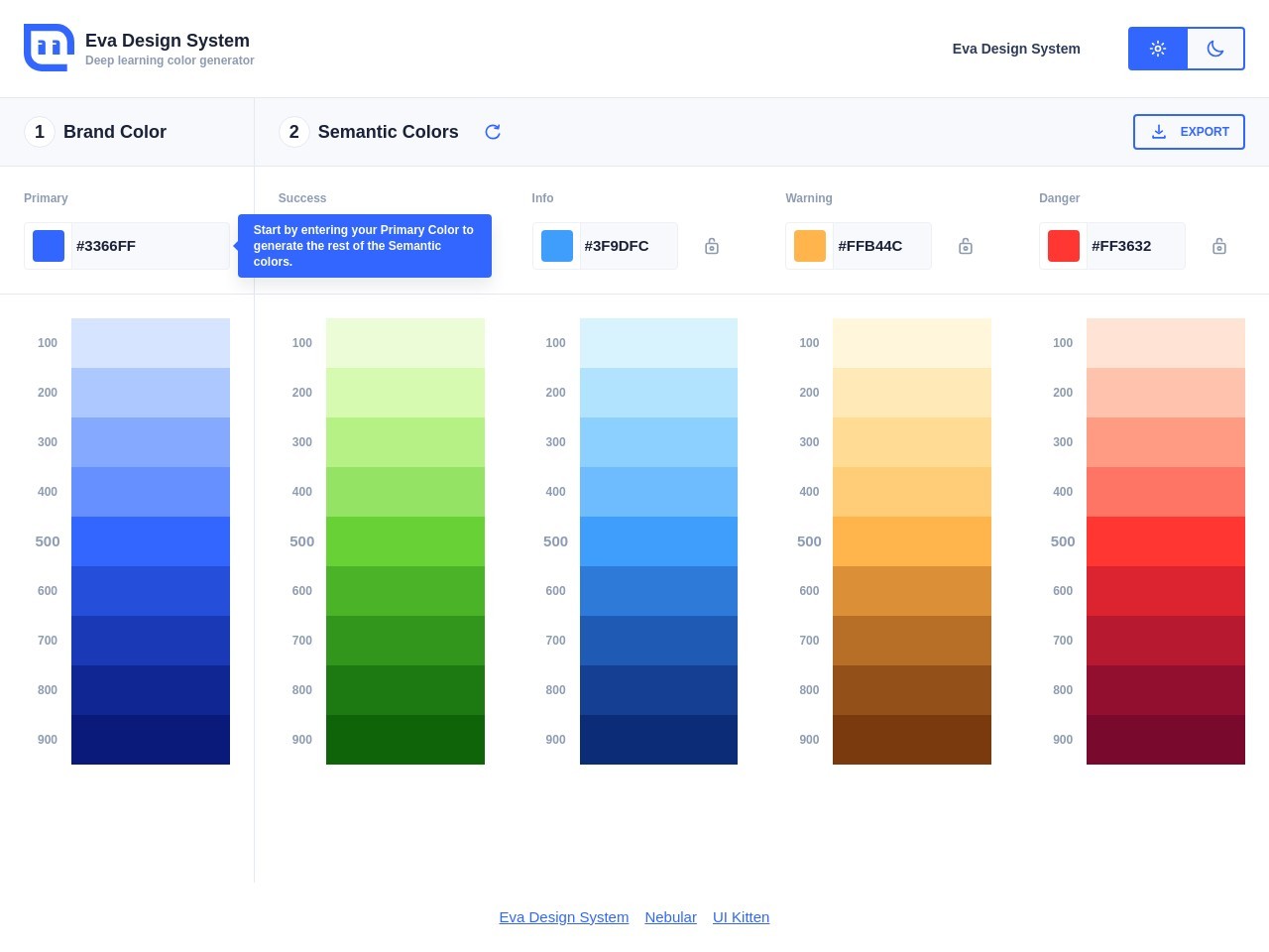 Eva Design System