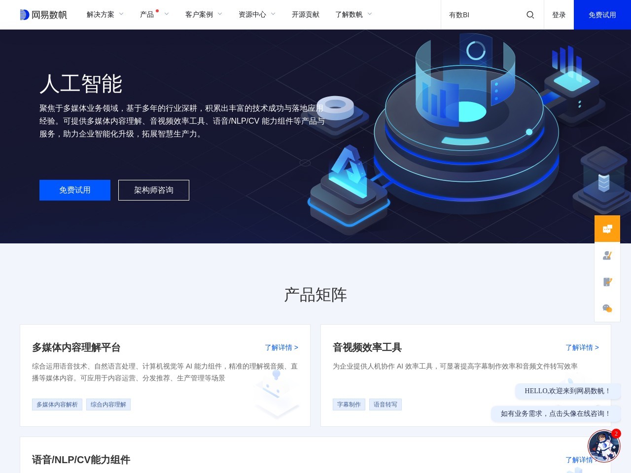 网易人工智能
